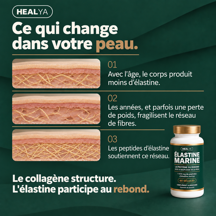 Élastine Marine Healya 1 000 mg — 60 gélules