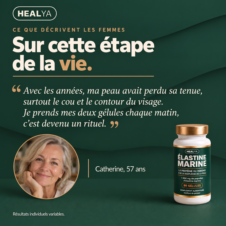 Élastine Marine Healya  1 000 mg — 60 gélules