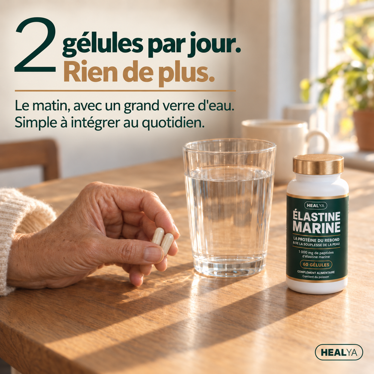 Élastine Marine Healya  1 000 mg — 60 gélules