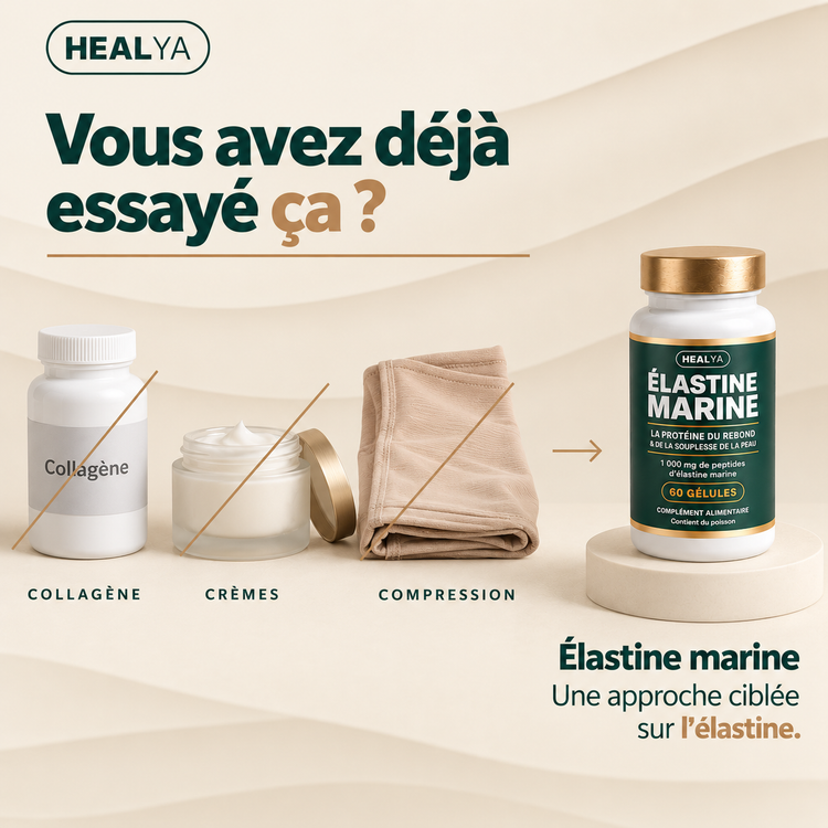 Élastine Marine Healya  1 000 mg — 60 gélules