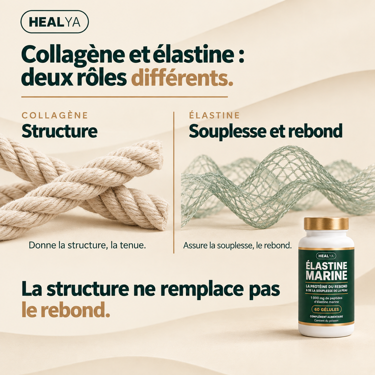 Élastine Marine Healya  1 000 mg — 60 gélules